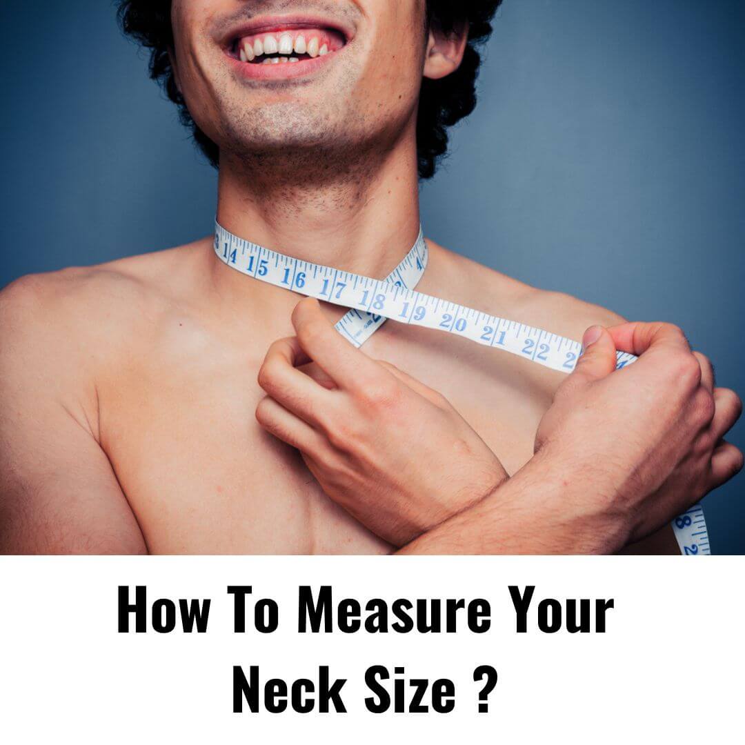 How to measure your neck size